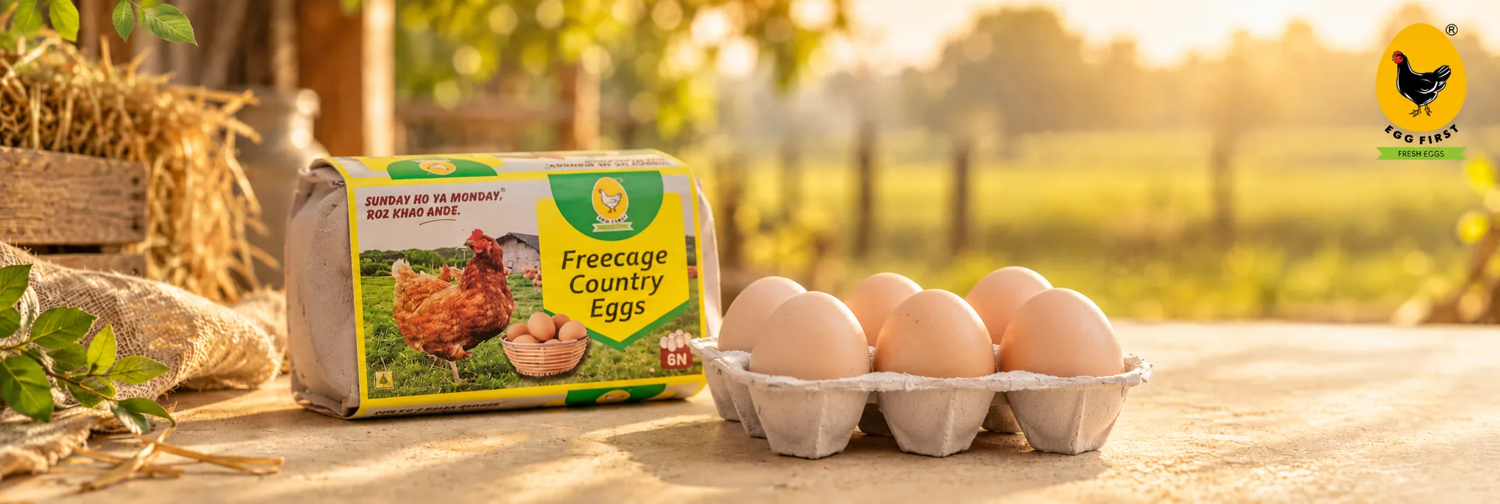 Egg First cage free country eggs